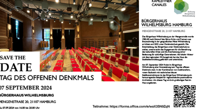 Tag des Offenen Denkmals im Bürgerhaus Wilhelmsburg