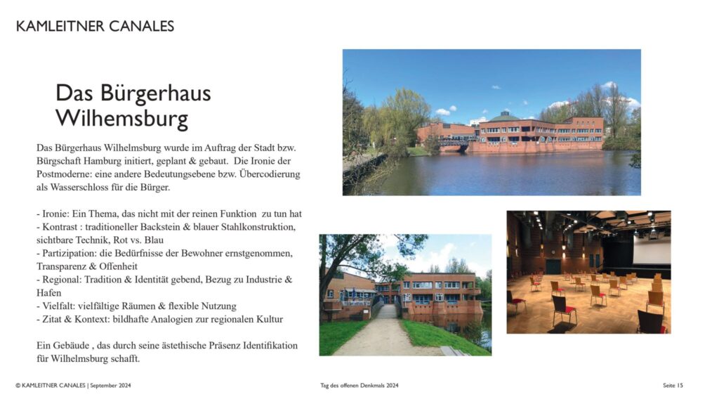 Ein Denkmal der Demokratie: Das Bürgerhaus Wilhelmsburg im Fokus