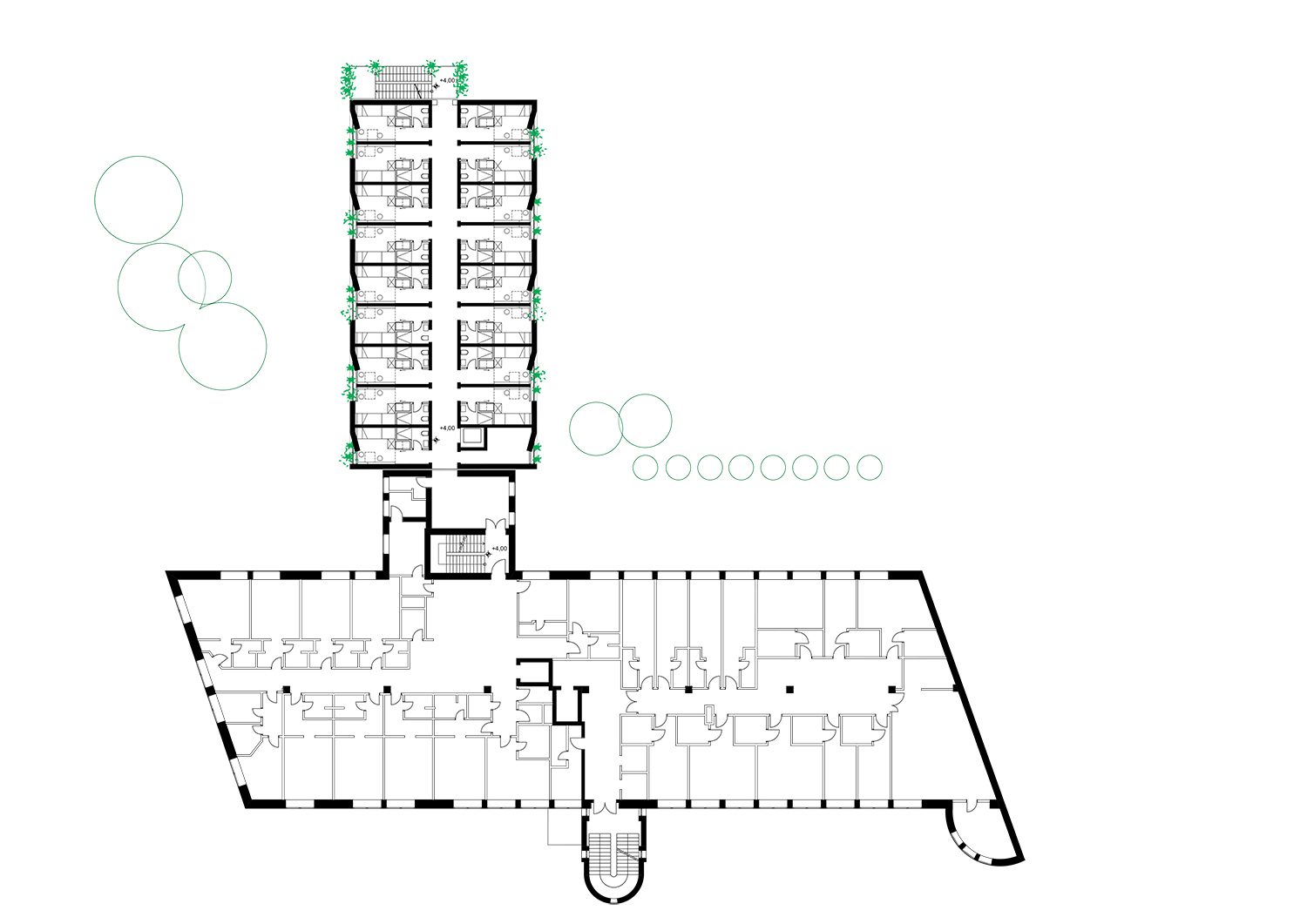 Kiek in, Marcia Canales Architektur